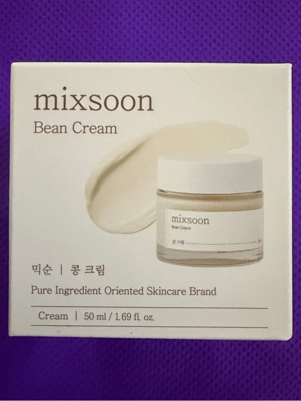 mixsoon Bean Cream Moisturizer — Cream Hydration for Daily Skin Care